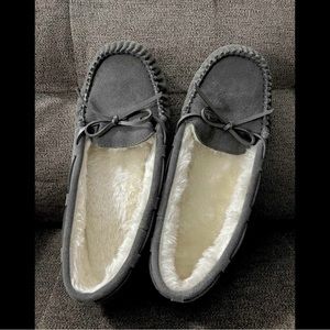 Faux Fur-Lined Womens “House Shoes” ; - - - Size : 11.